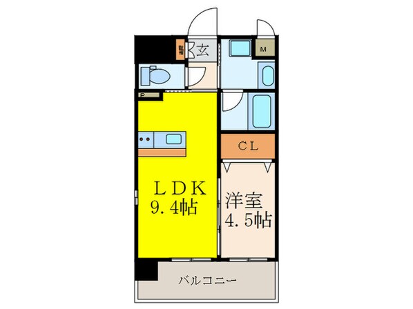 第25関根マンションの物件間取画像